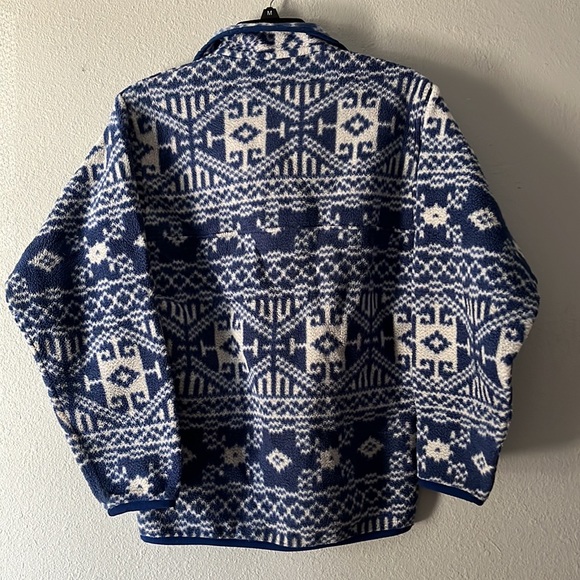 Patagonia Synchilla® Snap-T® Pullover Fischer: Classic Navy Mens size XS - Picture 4 of 15